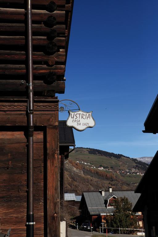 Chalets Casa Da Luzi Surcasti Exteriér fotografie