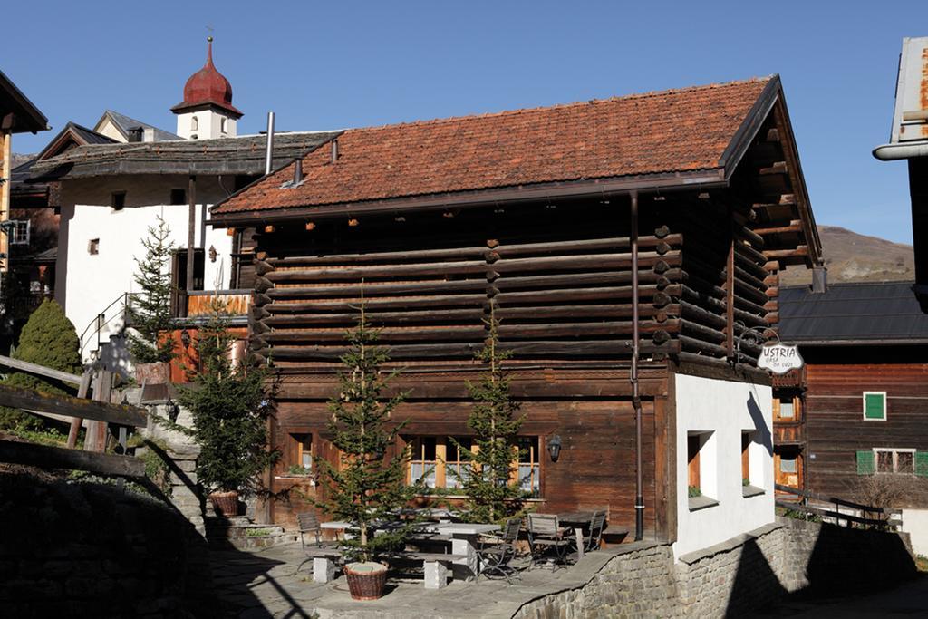 Chalets Casa Da Luzi Surcasti Exteriér fotografie